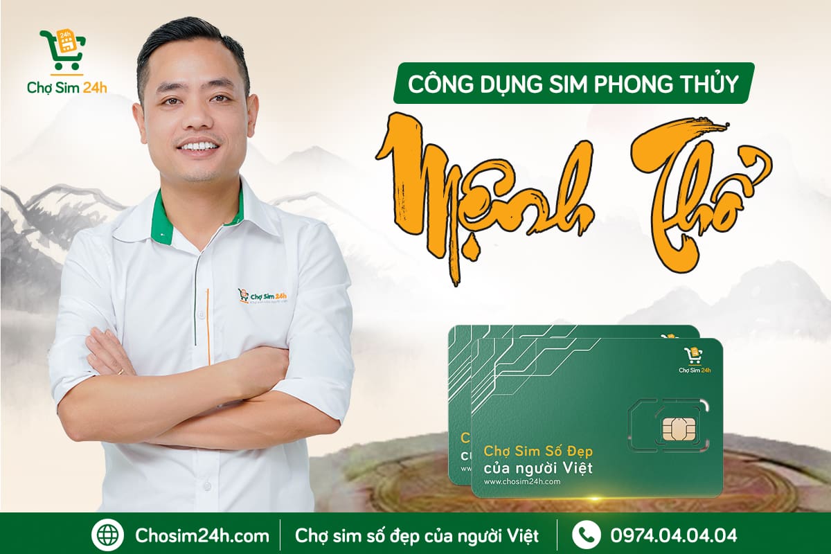 SIM SỐ ĐẸP HỢP PHONG THỦY CHO NGƯỜI MẬU DẦN 1998 MỆNH THỔ