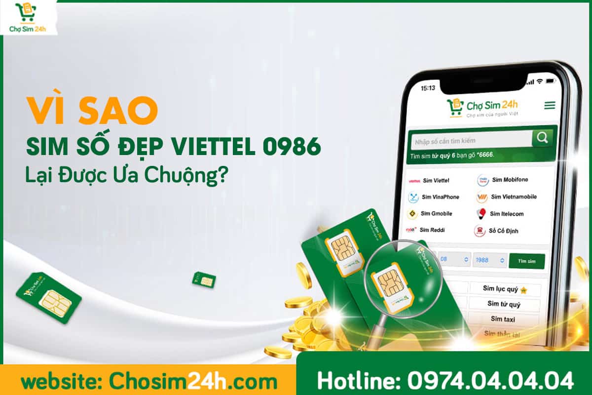 SIM SỐ ĐẸP VIETTEL ĐẦU 098 GIÁ TỐT